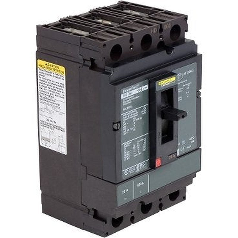 Circuit breaker, PowerPacT H, 20A, 3 pole, 600VAC, 14kA, lugs, thermal magnetic, 80%, 50 degree ambient (Circuit breaker PowerPacT H) is a Schneider Electric product. Designed for reliable performance and long service life. Available across Iraq — contact us for pricing and delivery options.