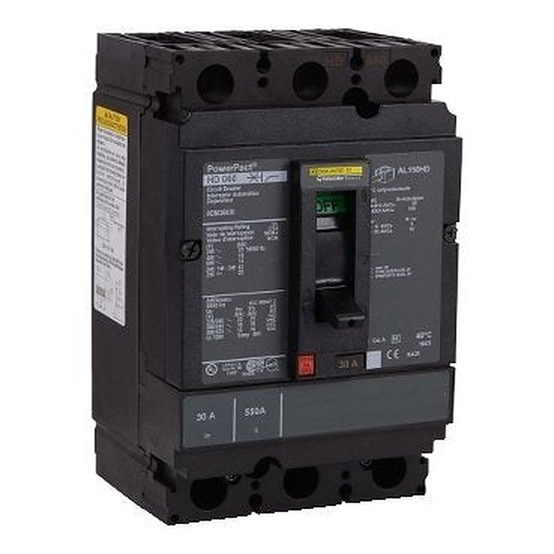 Circuit breaker, PowerPacT H, 70A, 3 pole, 600VAC, 14kA, lugs, thermal magnetic, 80% (Circuit breaker PowerPacT H) is a Schneider Electric product. Designed for reliable performance and long service life. Available across Iraq — contact us for pricing and delivery options.