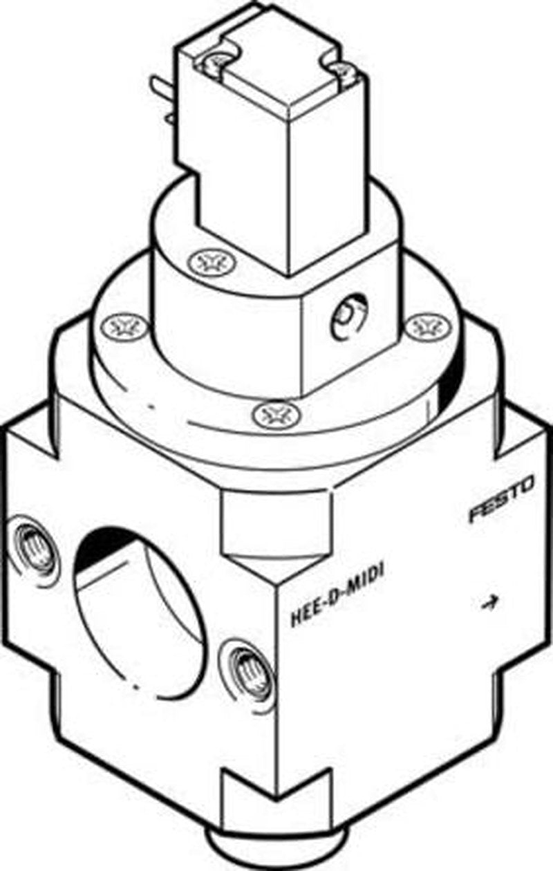 Festo Pneumatic Manual Control Valve HEE Series, G G 1/8, 172957