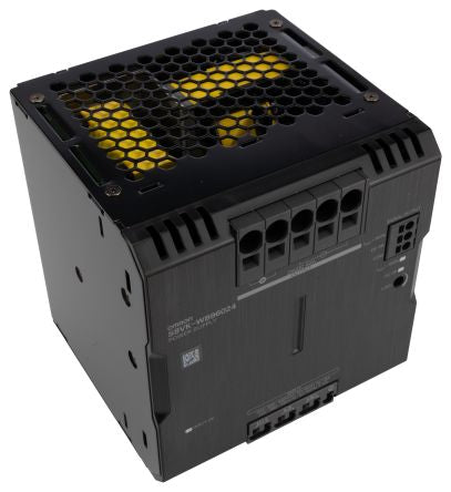 Omron S8VK-W Switched Mode DIN Rail Power Supply 400V ac AC Input 24V dc, 40 A Output DC 960 W