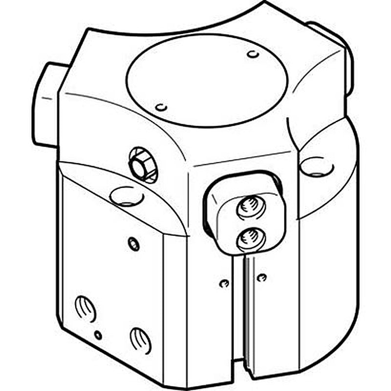 Festo 3 Finger Double Acting Action Pneumatic Gripper, HGDD-50-A-G1, 3 Point Gripping Type