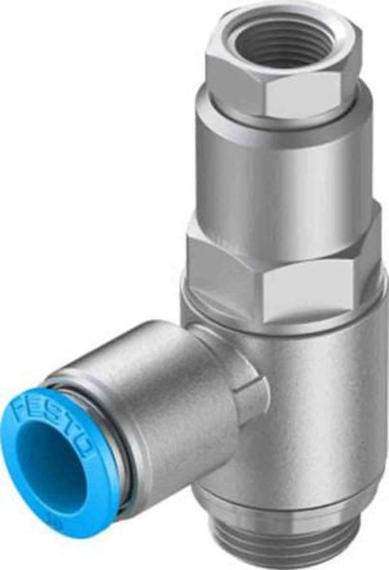 Festo HGL-3/8-QS-10 Non Return Valve, 10 bar Tube Threaded