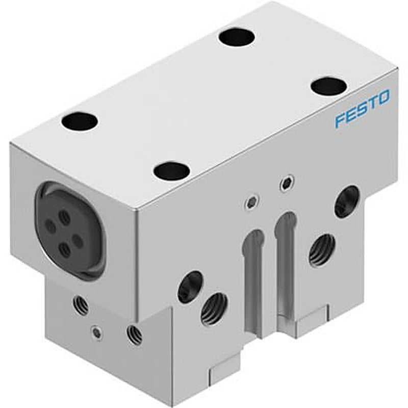 Festo 2 Finger Double Acting Action Pneumatic Gripper, HGPD-16-A, Parallel Gripping Type
