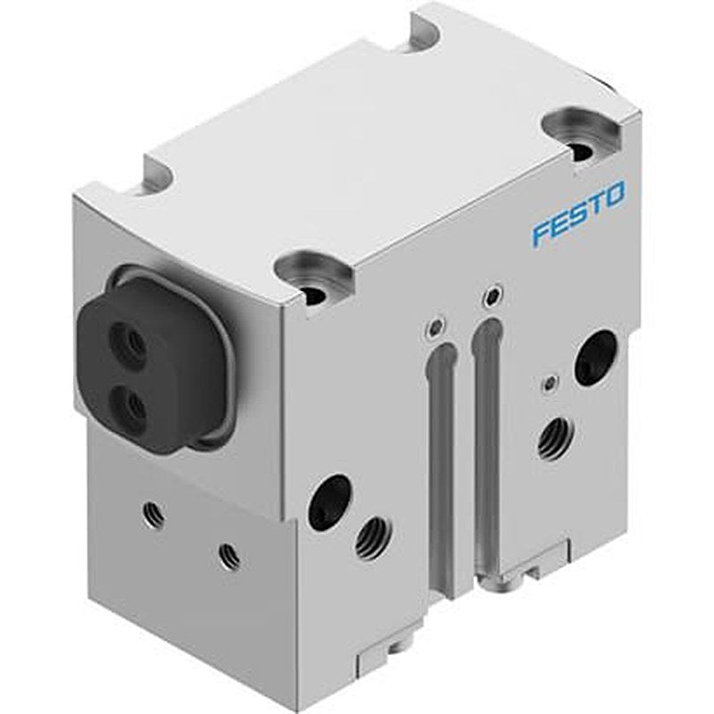 Festo 2 Finger Double Acting Action Pneumatic Gripper, HGPD-20-A-G1, Parallel Gripping Type