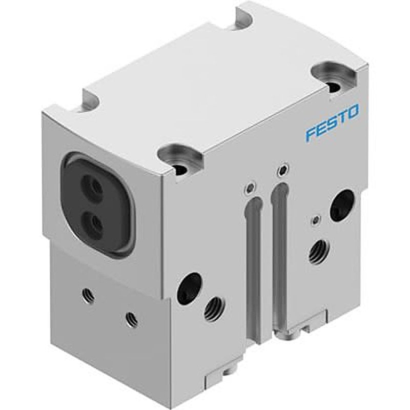 Festo 2 Finger Double Acting Action Pneumatic Gripper, HGPD-20-A-G2, Parallel Gripping Type