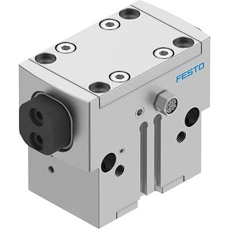 Festo 2 Finger Double Acting Action Pneumatic Gripper, HGPD-25-A-G1, Parallel Gripping Type