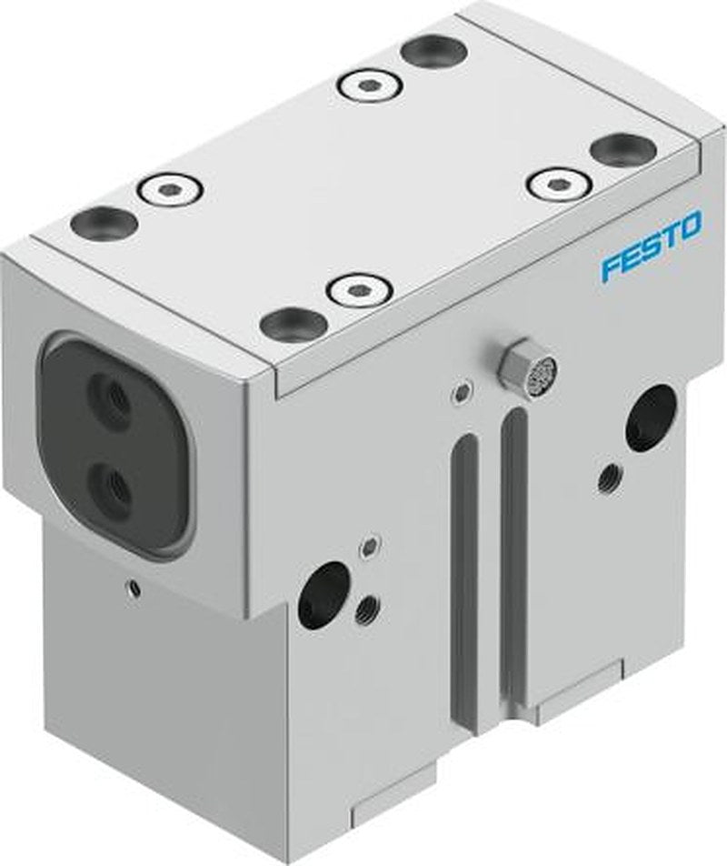 Festo 2 Finger Double Acting Action Pneumatic Gripper, HGPD-40-A-G2, Parallel Gripping Type
