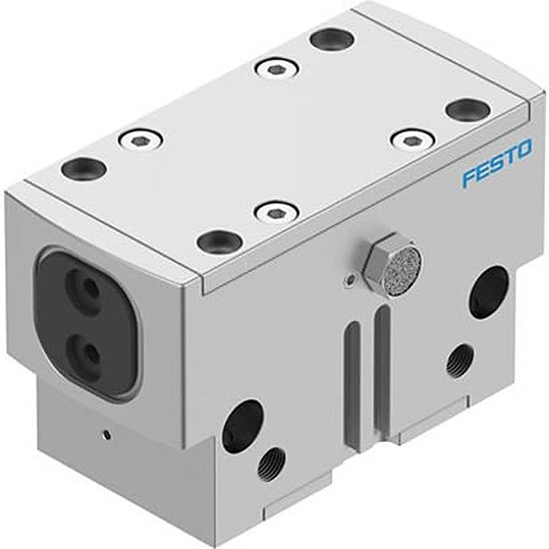 Festo 2 Finger Double Acting Action Pneumatic Gripper, HGPD-50-A, Parallel Gripping Type