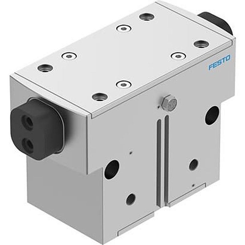 Festo 2 Finger Double Acting Action Pneumatic Gripper, HGPD-80-A-G1, Parallel Gripping Type