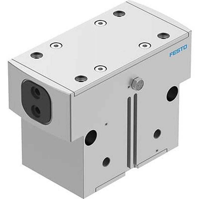Festo 2 Finger Double Acting Action Pneumatic Gripper, HGPD-80-A-G2, Parallel Gripping Type