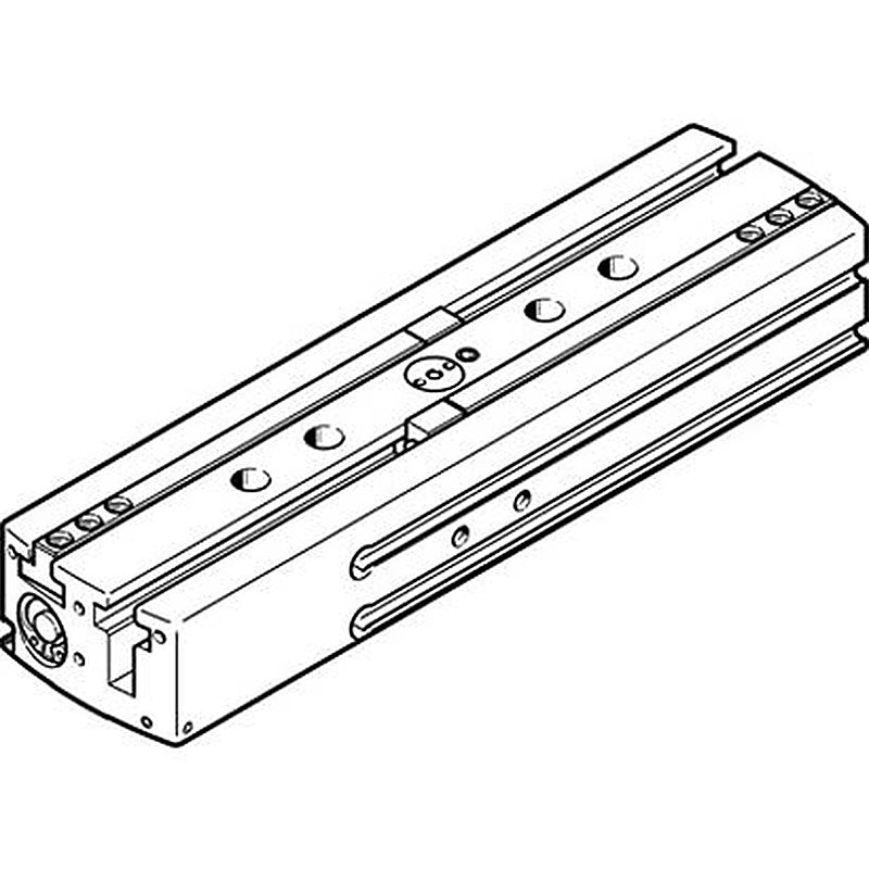 Festo 2 Finger Double Acting Action Pneumatic Gripper, HGPL-14-80-A-B, Parallel Gripping Type