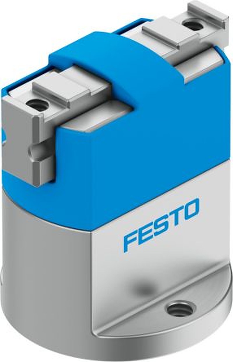 Festo 2 Finger Single Acting Action Pneumatic Gripper, HGPM-08-EO-G9, Parallel Gripping Type