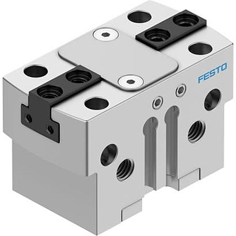 Festo 2 Finger Double Acting Action Pneumatic Gripper, HGPT-16-A-B-F, Parallel Gripping Type