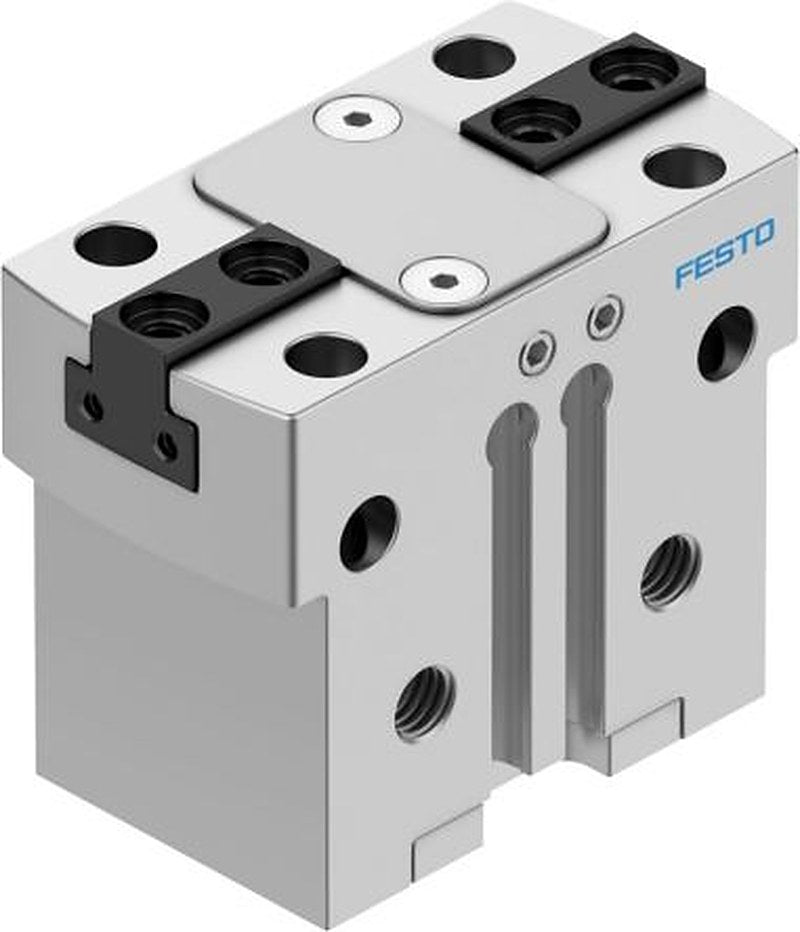 Festo 2 Finger Double Acting Action Pneumatic Gripper, HGPT-16-A-B-G2, Parallel Gripping Type