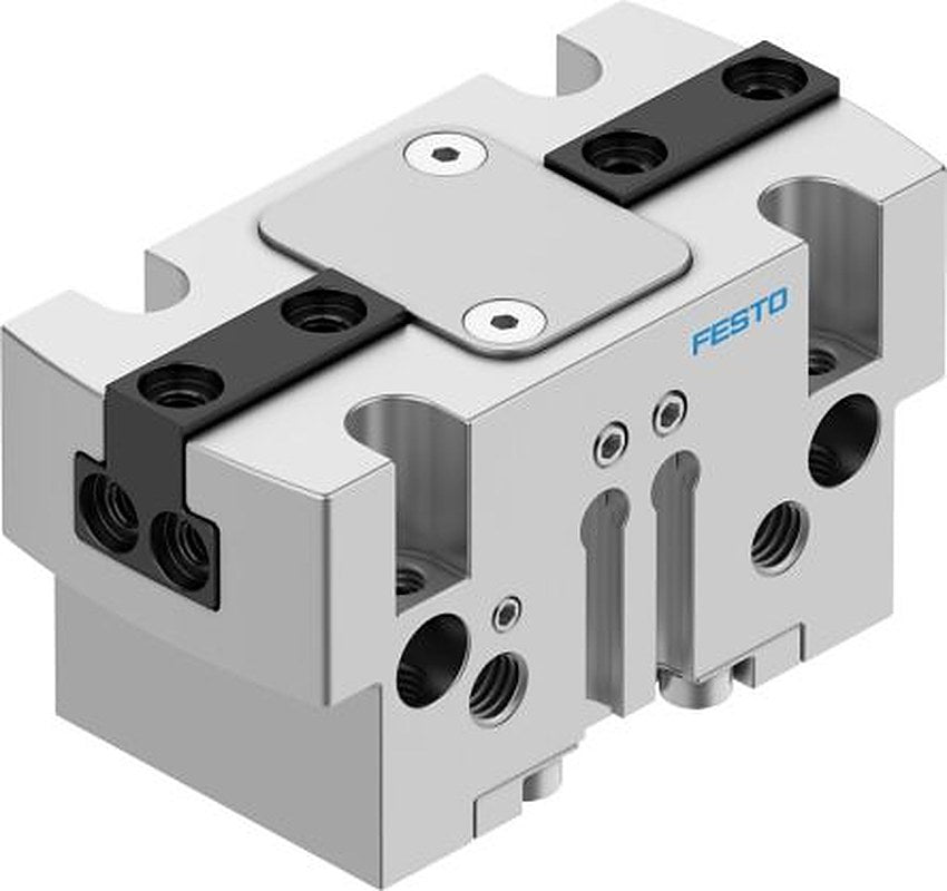 Festo 2 Finger Double Acting Action Pneumatic Gripper, HGPT-20-A-B, Parallel Gripping Type