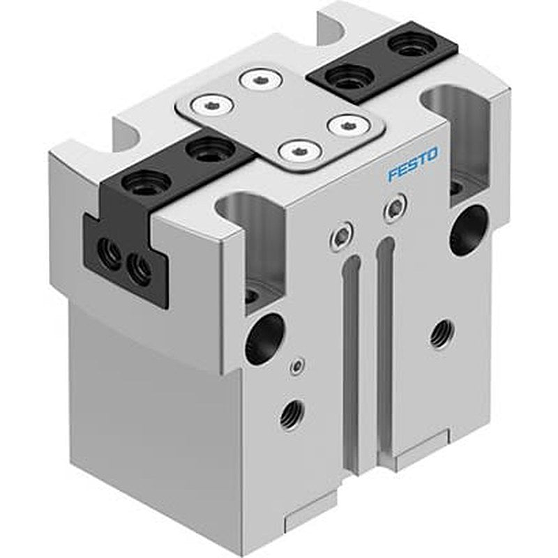 Festo 2 Finger Double Acting Action Pneumatic Gripper, HGPT-25-A-B-F-G2, Parallel Gripping Type