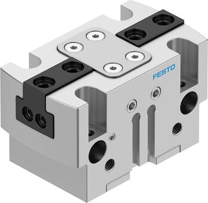 Festo 2 Finger Double Acting Action Pneumatic Gripper, HGPT-25-A-B-F, Parallel Gripping Type