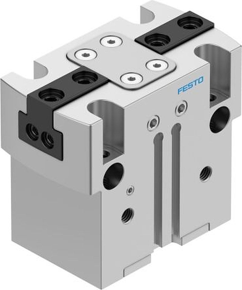 Festo 2 Finger Double Acting Action Pneumatic Gripper, HGPT-25-A-B-G2, Parallel Gripping Type