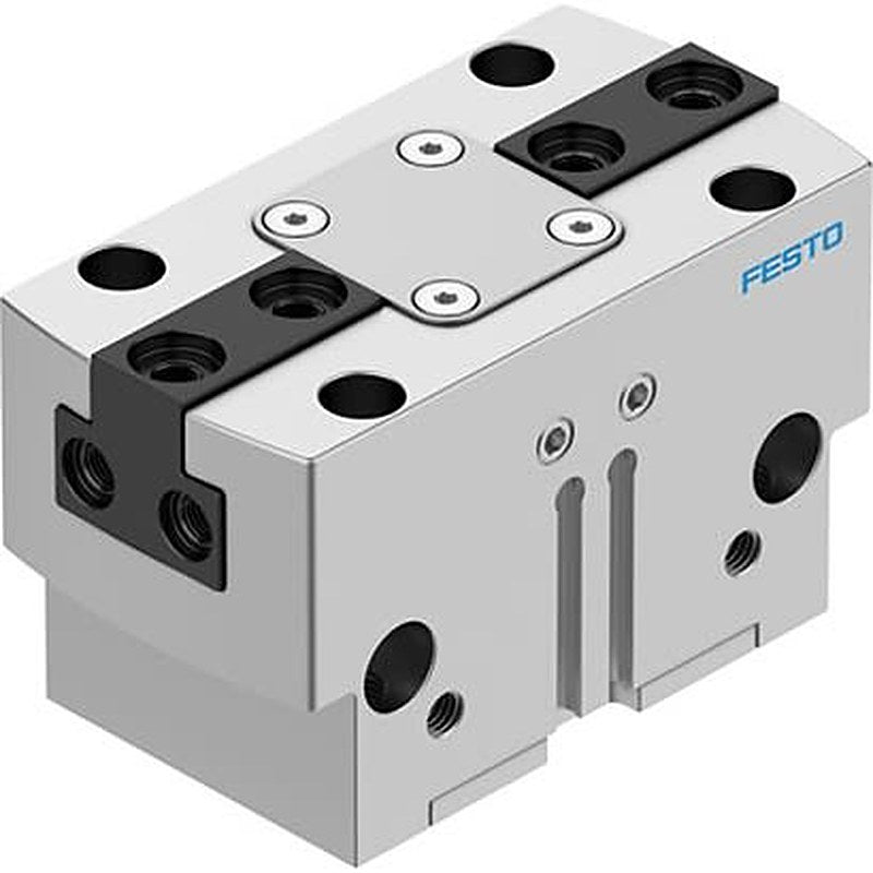 Festo 2 Finger Double Acting Action Pneumatic Gripper, HGPT-35-A-B-F, Parallel Gripping Type