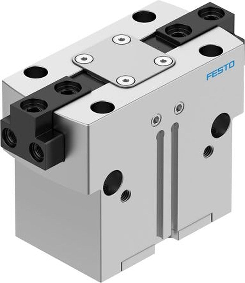 Festo 2 Finger Double Acting Action Pneumatic Gripper, HGPT-35-A-B-G1, Parallel Gripping Type