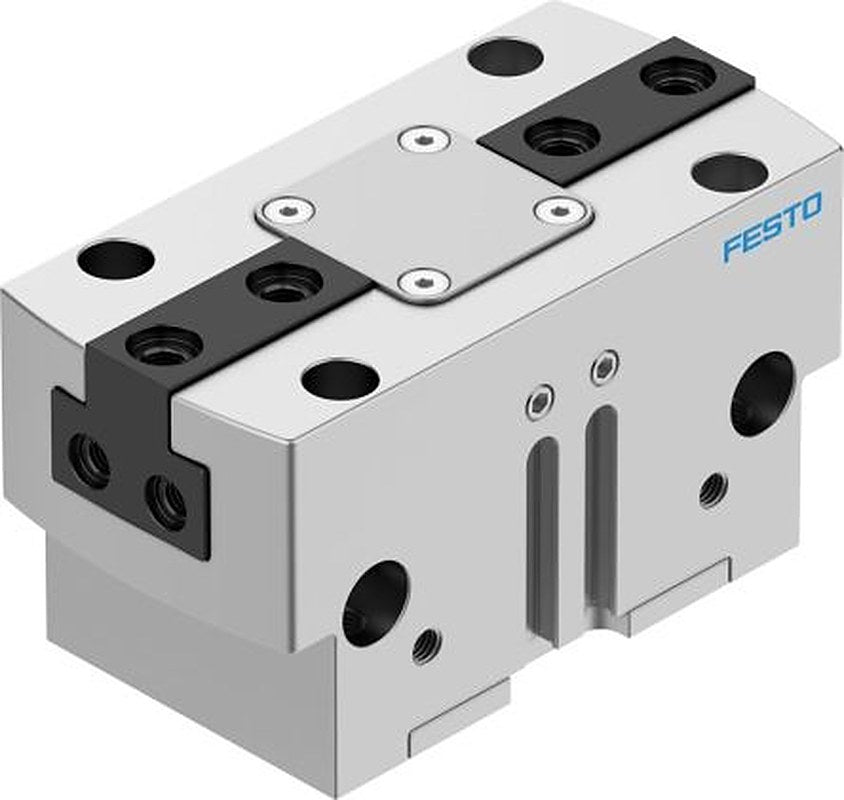 Festo 2 Finger Double Acting Action Pneumatic Gripper, HGPT-40-A-B, Parallel Gripping Type