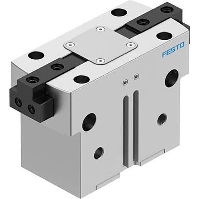 Festo 2 Finger Double Acting Action Pneumatic Gripper, HGPT-50-A-B-F-G1, Parallel Gripping Type