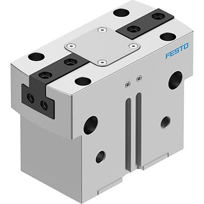 Festo 2 Finger Double Acting Action Pneumatic Gripper, HGPT-50-A-B-F-G2, Parallel Gripping Type