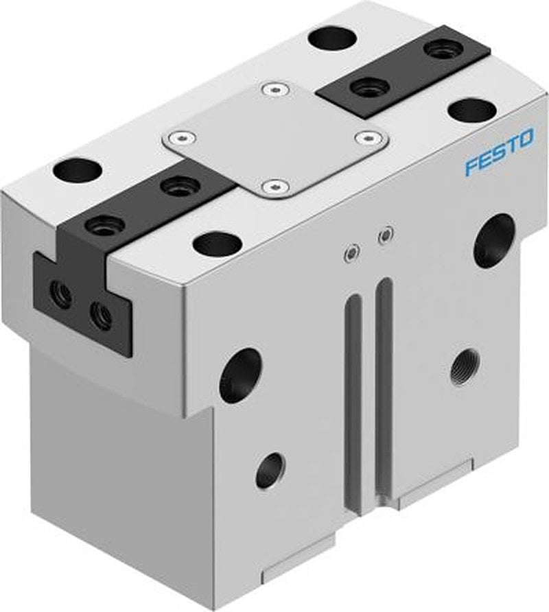 Festo 2 Finger Single Acting Action Pneumatic Gripper, HGPT-50-A-B-G2, Parallel Gripping Type