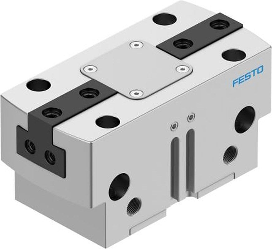 Festo 2 Finger Single Acting Action Pneumatic Gripper, HGPT-50-A-B, Parallel Gripping Type