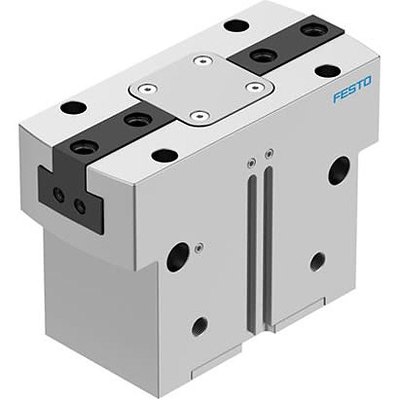 Festo 2 Finger Double Acting Action Pneumatic Gripper, HGPT-63-A-B-F-G2, Parallel Gripping Type