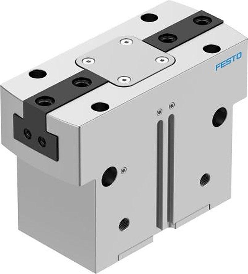 Festo 2 Finger Double Acting Action Pneumatic Gripper, HGPT-63-A-B-G2, Parallel Gripping Type