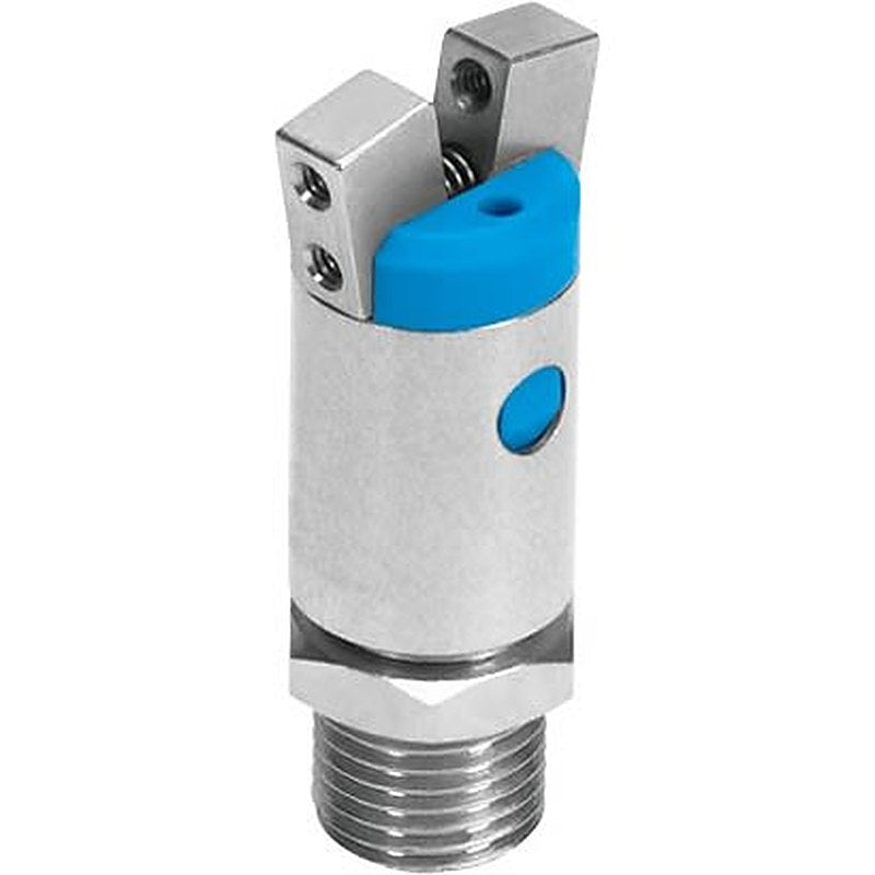 Festo 2 Finger Single Acting Action Pneumatic Gripper, HGWM-08-EO-G7, Angle Gripping Type