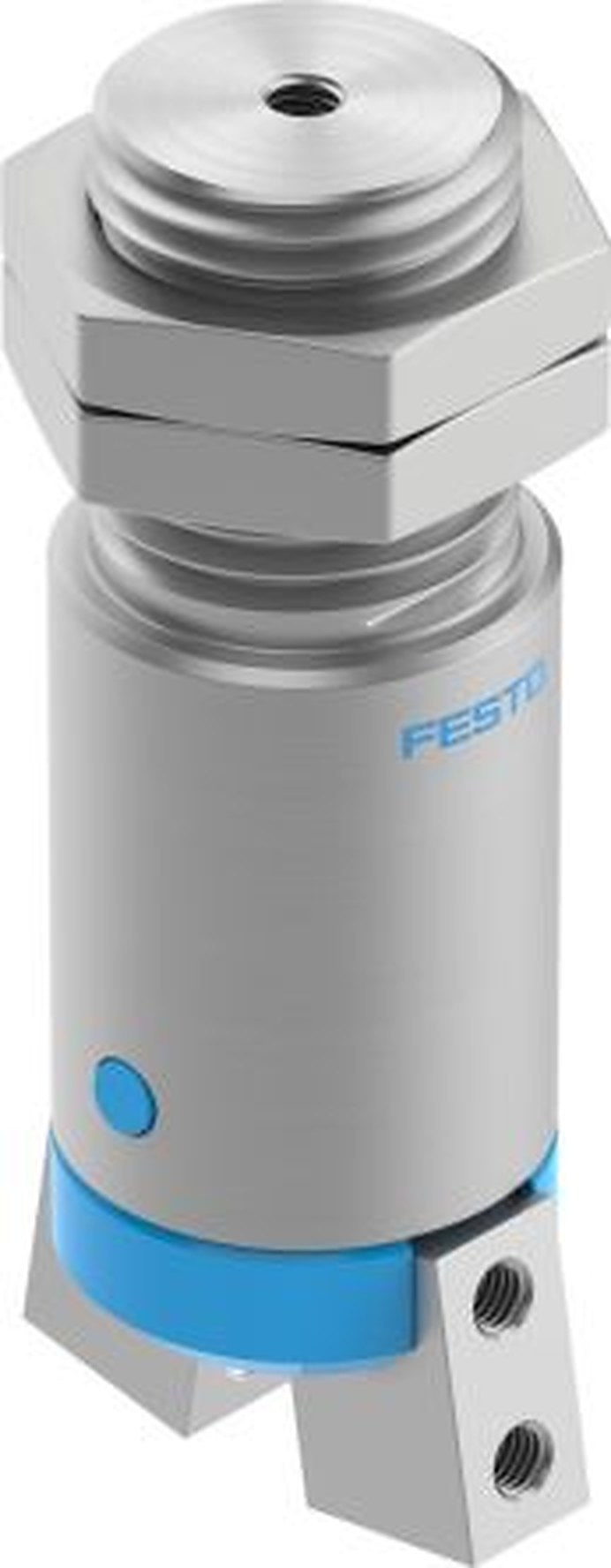 Festo 2 Finger Single Acting Action Pneumatic Gripper, HGWM-12-EO-G7, Angle Gripping Type