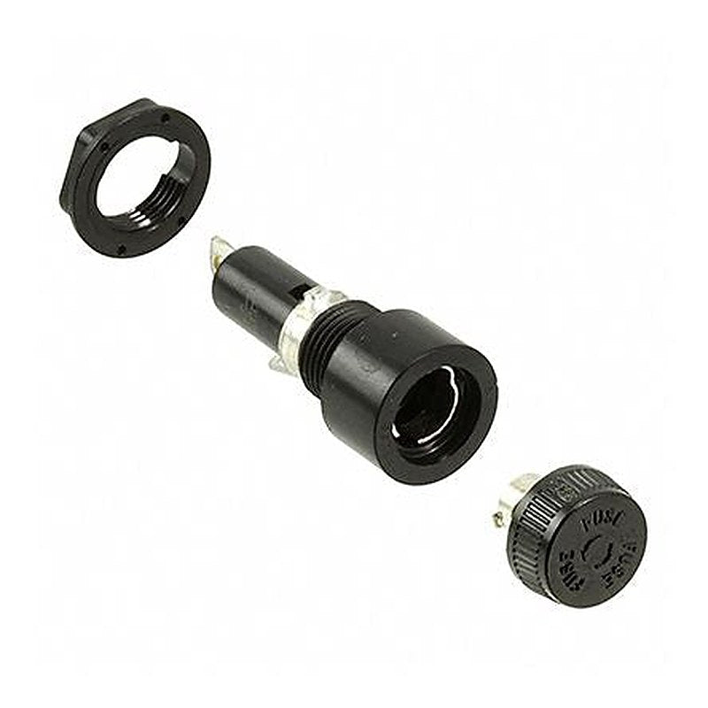 Eaton 30A Panel Mount Fuse Holder for 1/4 x 1-1/4 in, 25V