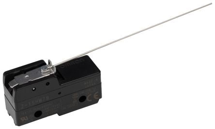 Omron Z Series Lever Limit Switch, SPDT, IP00, Thermosetting Resin Housing, 500V ac, 15A