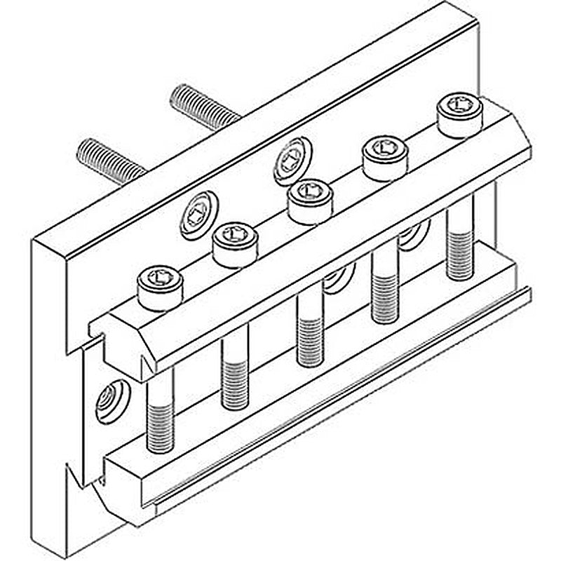 Festo Adapter Kit HMSV-33, For Use With Pneumatic grippers