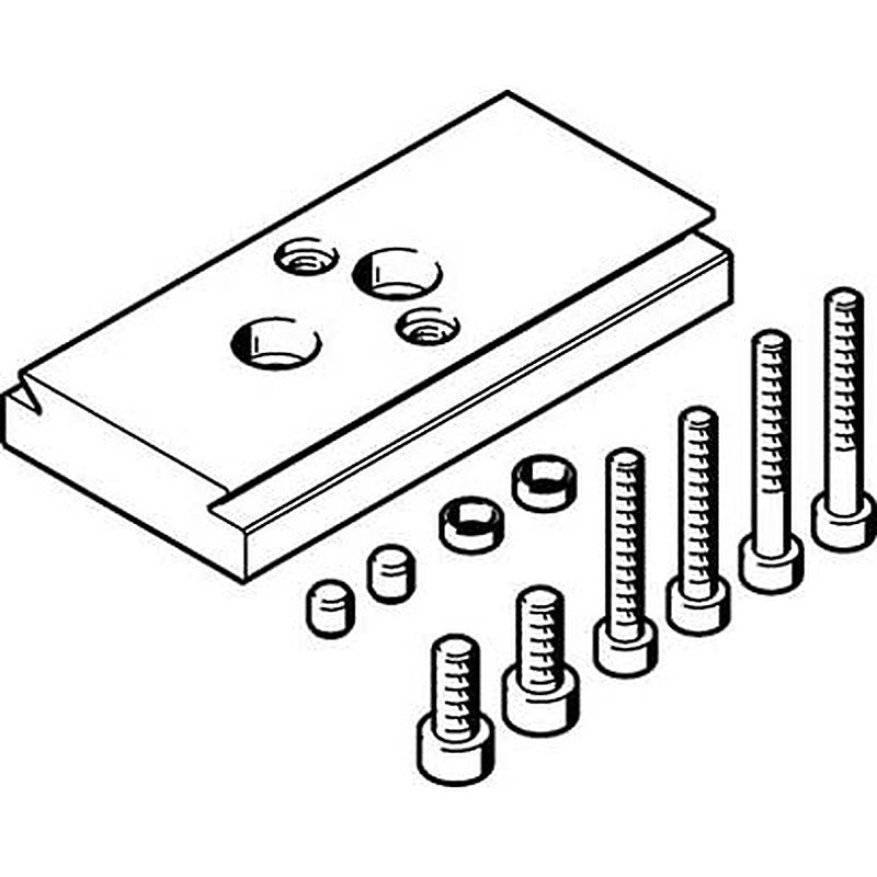 Festo Adapter Kit HMSV-41, For Use With Pneumatic Cylinder & Actuator