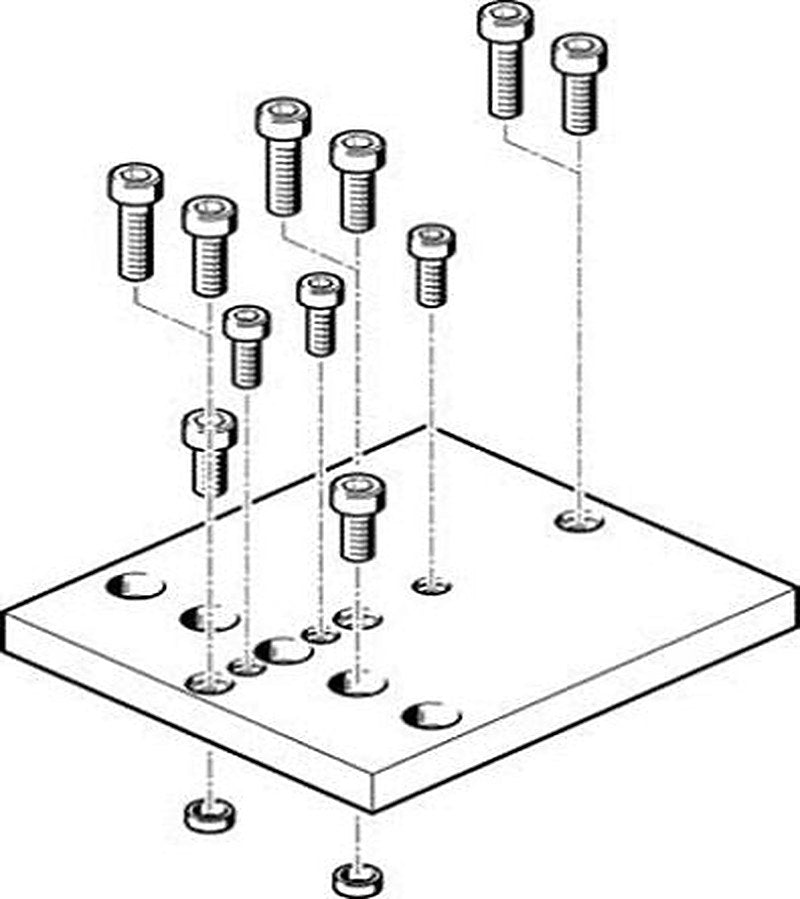 Festo Adapter Kit HMSV-51, For Use With Handling Unit