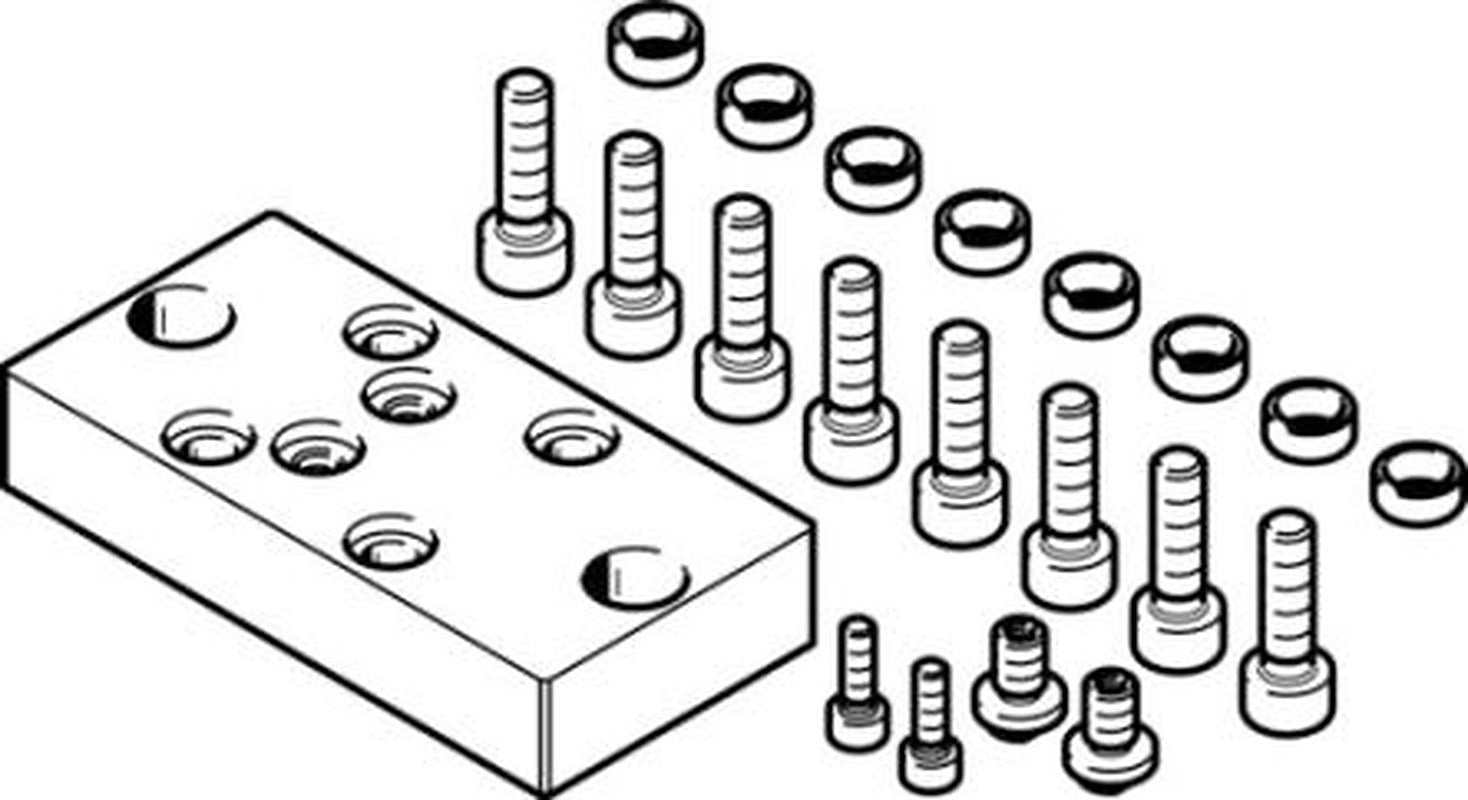 Festo Adapter Kit HMSV-73, For Use With Handling Modules