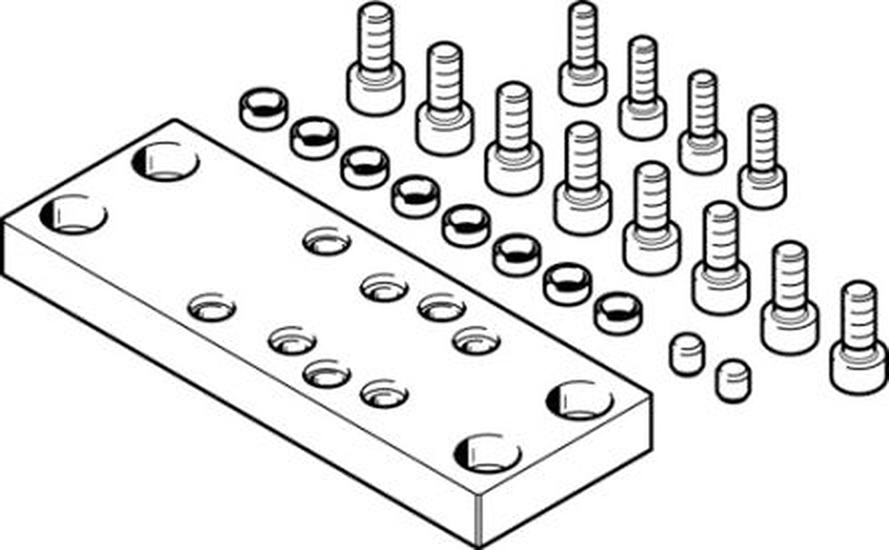 Festo Adapter Kit HMSV-77, For Use With Handling Modules