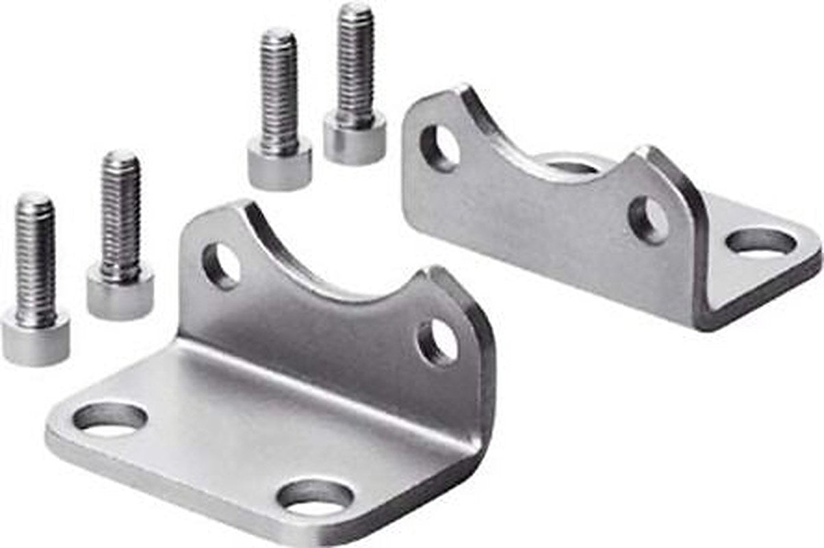 Festo Foot Mounting Kit HNG-200, For Use With DGP, EZH-DZF-DZH, DGC, ADN, ADVU