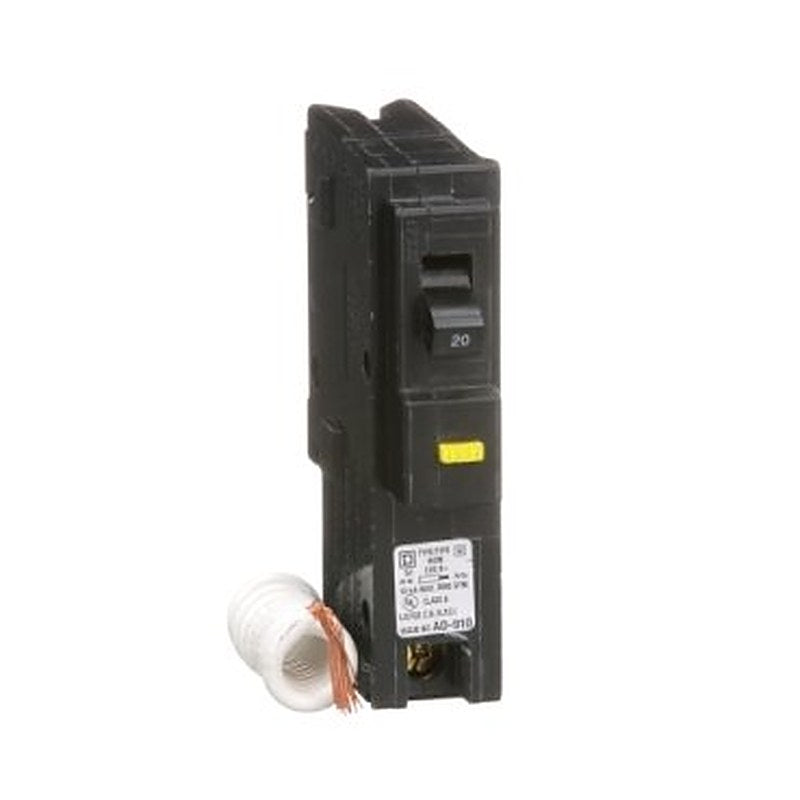 Mini circuit breaker, Homeline, 20A, 1 pole, 120VAC, 10kA AIR, ground fault class A, plug in, UL [TAA] (Mini circuit breaker Homeline) is a Schneider Electric product. Designed for reliable performance and long service life. Available across Iraq — contact us for pricing and delivery options.