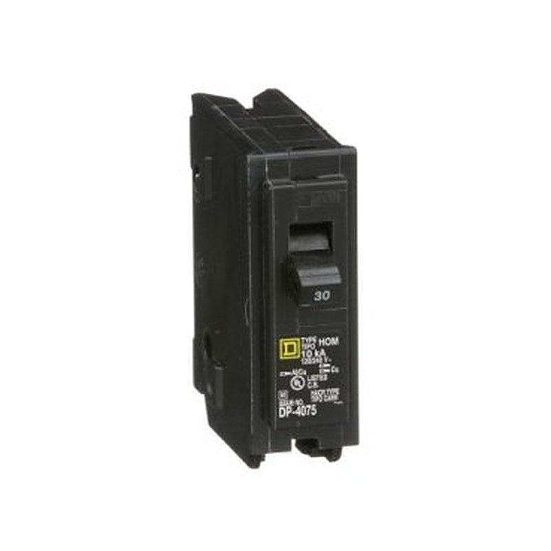 Mini circuit breaker, Homeline, 30A, 1 pole, 120/240VAC, 10kA AIR, standard type, plug in, UL (Mini circuit breaker Homeline) is a Schneider Electric product. Designed for reliable performance and long service life. Available across Iraq — contact us for pricing and delivery options.