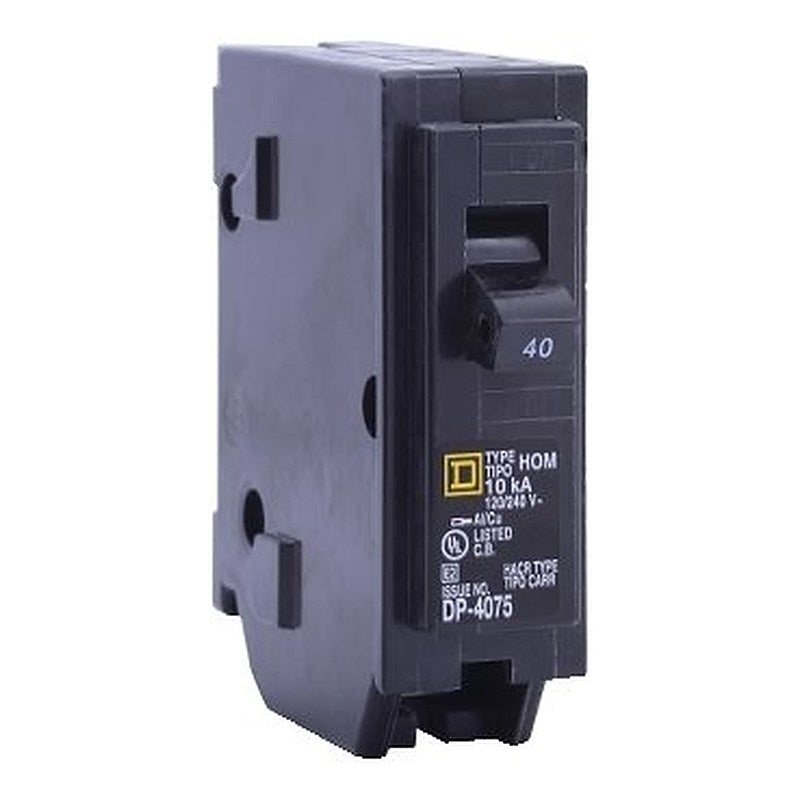 Mini circuit breaker, Homeline, 50A, 1 pole, 120/240VAC, 10kA AIR, standard type, plug in, UL (Mini circuit breaker Homeline) is a Schneider Electric product. Designed for reliable performance and long service life. Available across Iraq — contact us for pricing and delivery options.