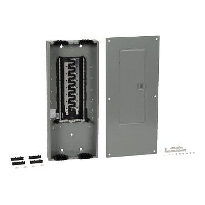 Load center, Homeline, 1 phase, 30 spaces, 60 circuits, 125A convertible main lugs, PoN, NEMA1, Qwik-grip, gnd bar (Load center Homeline) is a Schneider Electric product. Designed for reliable performance and long service life. Available across Iraq — contact us for pricing and delivery options.