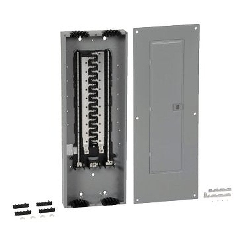Load center, Homeline, 1 phase, 42 spaces, 84 circuits, 225A convertible main lugs, PoN, NEMA1, Qwik-grip, gnd bar (Load center Homeline) is a Schneider Electric product. Designed for reliable performance and long service life. Available across Iraq — contact us for pricing and delivery options.
