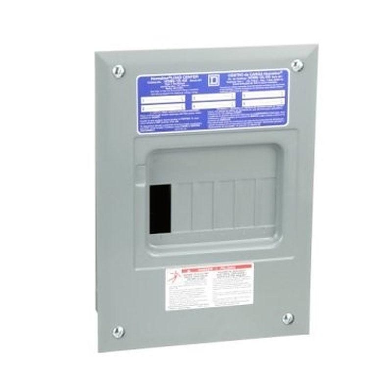 Load center, Homeline, 1 phase, 6 spaces, 12 circuits, 100A fixed main lugs, NEMA1, flush cover (Load center Homeline) is a Schneider Electric product. Designed for reliable performance and long service life. Available across Iraq — contact us for pricing and delivery options.