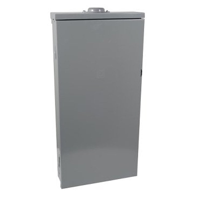Load center, Homeline, 1 phase, 8 spaces, 16 circuits, 125A convertible main breaker, PoN, NEMA3R, feedthru (NEMA3R) is a Schneider Electric product. Designed for reliable performance and long service life. Available across Iraq — contact us for pricing and delivery options.