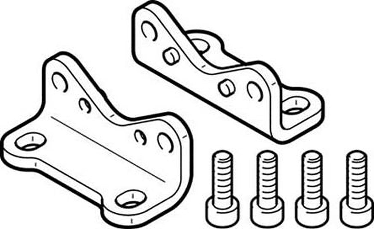 Festo Foot Mounting Kit HP-32, For Use With ADN, DGP, EZH-DZF-DZH, ADVU, DGC