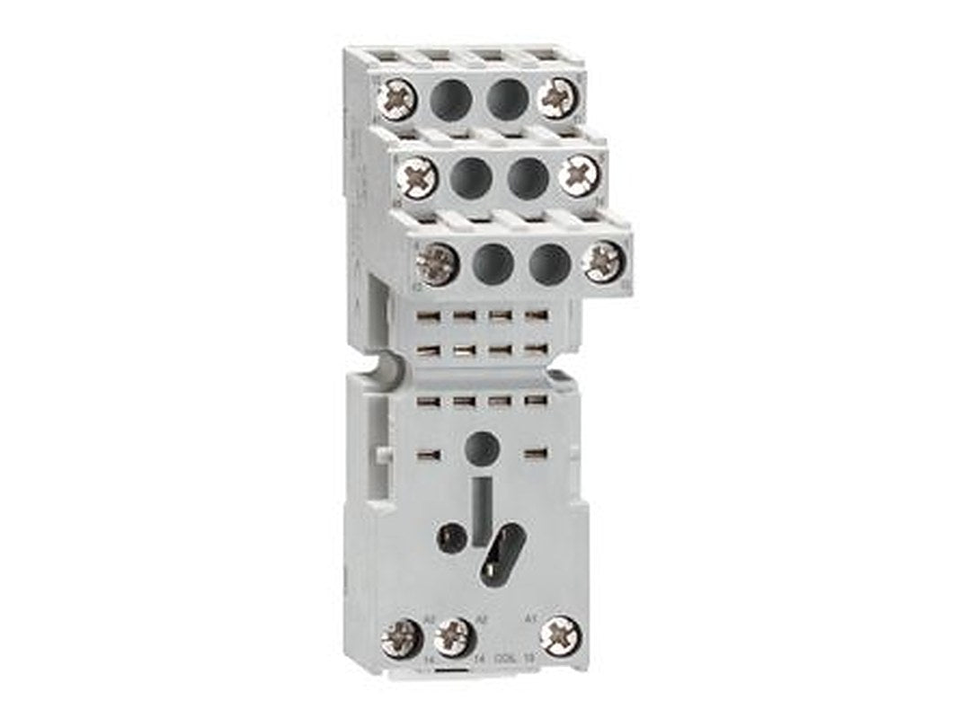 Lovato HR 2 Way 250V DIN Rail Relay Socket, for use with HR SERIES